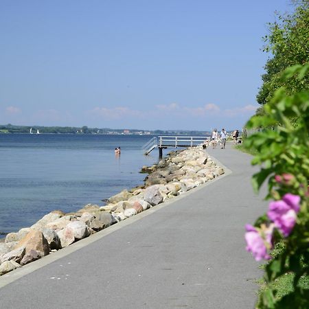 Fewo1846 - Fjordview - Komfortables Studioapartment Mit Balkon Und Meerblick Glücksburg Екстериор снимка